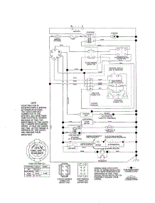 Schematic Diagram parts for Craftsman Front-Engine Lawn Tractor 944603620 from AppliancePartsPros.com