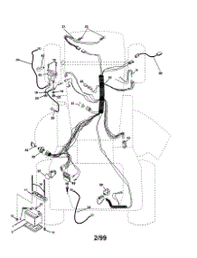 Electrical parts for Craftsman Front-Engine Lawn Tractor 944609810 from AppliancePartsPros.com