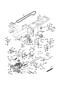 Drive parts for Craftsman Front-Engine Lawn Tractor 944609810 from AppliancePartsPros.com