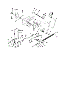 Lift Assembly parts for Craftsman Front-Engine Lawn Tractor 944609940 from AppliancePartsPros.com