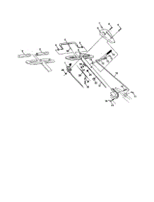 Handles parts for Craftsman Rear-Tine Tiller 944627592 from AppliancePartsPros.com