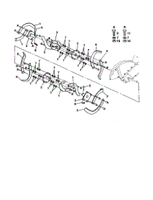 Tine Assembly parts for Craftsman Rear-Tine Tiller 944627592 from AppliancePartsPros.com