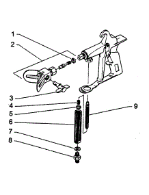 G-07 Spray Gun parts for Wagner Water Pump 945 from AppliancePartsPros.com