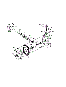 Gearcase parts for Sears Canada Gas Snowblower 95052131-2 from AppliancePartsPros.com