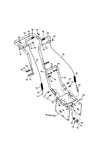 Handle parts for Sears Canada Gas Snowblower 95052131-2 from AppliancePartsPros.com