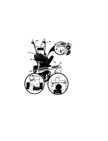 Decals parts for Sears Canada Gas Snowblower 95052311-0 from AppliancePartsPros.com