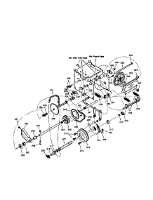 Drive parts for Sears Canada Gas Snowblower 95052364-0 from AppliancePartsPros.com