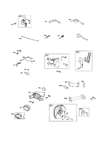 Muffler / Control Bracket parts for Briggs & Stratton Lawn & Garden Engine 95312-0002-E1 from AppliancePartsPros.com