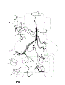 Electrical parts for Southern States Front-Engine Lawn Tractor 96012002100 from AppliancePartsPros.com