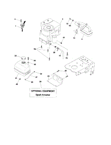 Engine parts for Southern States Front-Engine Lawn Tractor 96012002100 from AppliancePartsPros.com