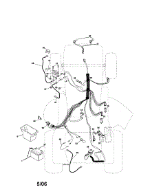 Electrical parts for Southern States Front-Engine Lawn Tractor 96012002200 from AppliancePartsPros.com