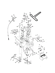 Mower Deck parts for Southern States Front-Engine Lawn Tractor 96012005500 from AppliancePartsPros.com