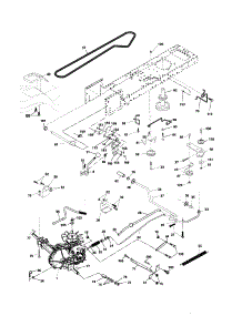 Drive parts for Southern States Front-Engine Lawn Tractor 96012005700 from AppliancePartsPros.com