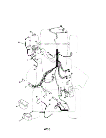 Electrical parts for Murray Front-Engine Lawn Tractor 96014000100 from AppliancePartsPros.com