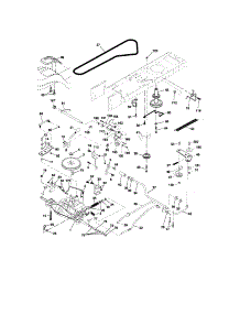 Ground Drive parts for Murray Front-Engine Lawn Tractor 96014000100 from AppliancePartsPros.com