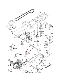 Drive parts for Ryobi Front-Engine Lawn Tractor 96016000400 from AppliancePartsPros.com
