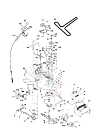 Mower Deck parts for Ryobi Front-Engine Lawn Tractor 96016000400 from AppliancePartsPros.com