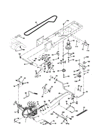 Drive parts for Ryobi Front-Engine Lawn Tractor 96016000401 from AppliancePartsPros.com