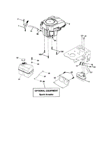 Engine parts for Ryobi Front-Engine Lawn Tractor 96016000401 from AppliancePartsPros.com