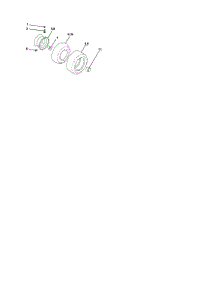 Wheels And Tires parts for Ryobi Front-Engine Lawn Tractor 96016000401 from AppliancePartsPros.com