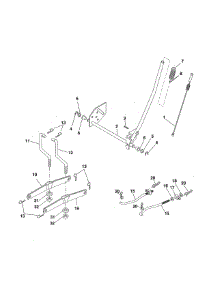 Mower Lift parts for Ariens Front-Engine Lawn Tractor 96016002101 from AppliancePartsPros.com