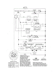 Schematic Diagram parts for Ariens Front-Engine Lawn Tractor 96016002701 from AppliancePartsPros.com
