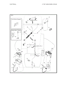 Electrical parts for Husqvarna Front-Engine Lawn Tractor 96041039300 from AppliancePartsPros.com