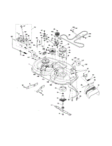 Mower Deck parts for Southern States Front-Engine Lawn Tractor 96042001100 from AppliancePartsPros.com