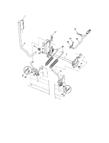 Mower Lift parts for Southern States Front-Engine Lawn Tractor 96042001300 from AppliancePartsPros.com