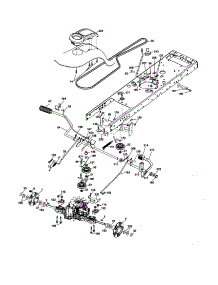 Drive parts for Southern States Front-Engine Lawn Tractor 96042001301 from AppliancePartsPros.com