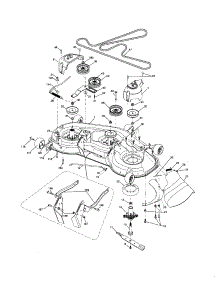 Mower Deck parts for Southern States Front-Engine Lawn Tractor 96042001301 from AppliancePartsPros.com