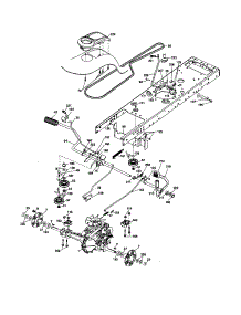 Drive parts for Southern States Front-Engine Lawn Tractor 96042001500 from AppliancePartsPros.com
