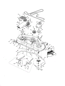 Mower Deck parts for Southern States Front-Engine Lawn Tractor 96042001500 from AppliancePartsPros.com