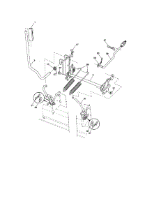 Mower Lift parts for Southern States Front-Engine Lawn Tractor 96042001500 from AppliancePartsPros.com