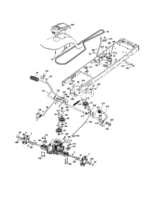 Drive parts for Southern States Front-Engine Lawn Tractor 96042001501 from AppliancePartsPros.com