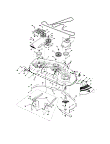 Mower Deck parts for Southern States Front-Engine Lawn Tractor 96042001501 from AppliancePartsPros.com