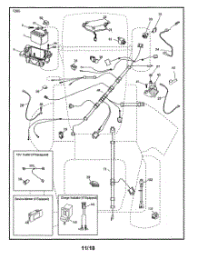 Electrical parts for Craftsman Front-Engine Lawn Tractor 960420218 from AppliancePartsPros.com