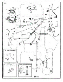 Electrical parts for Craftsman Front-Engine Lawn Tractor 960420219 from AppliancePartsPros.com