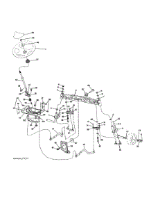 Steering Assembly parts for Craftsman Front-Engine Lawn Tractor 960420219 from AppliancePartsPros.com