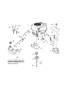 Engine parts for Craftsman Front-Engine Lawn Tractor 96042022000 from AppliancePartsPros.com