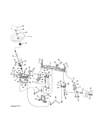 Steering Assembly parts for Craftsman Front-Engine Lawn Tractor 960420222 from AppliancePartsPros.com