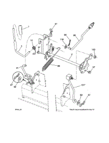 Lift Assembly parts for Craftsman Front-Engine Lawn Tractor 960420222 from AppliancePartsPros.com