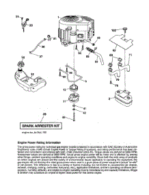 Engine parts for Craftsman Front-Engine Lawn Tractor 960420223 from AppliancePartsPros.com