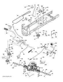 Drive parts for Jonsered Front-Engine Lawn Tractor 96043019700 from AppliancePartsPros.com