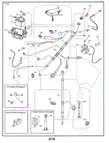 Electrical parts for Husqvarna Front-Engine Lawn Tractor 96043027300 from AppliancePartsPros.com