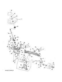 Steering Assembly parts for Husqvarna Front-Engine Lawn Tractor 96043027400 from AppliancePartsPros.com