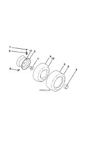 Wheels & Tires parts for Husqvarna Front-Engine Lawn Tractor 96043027400 from AppliancePartsPros.com