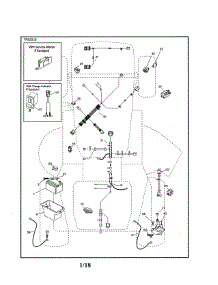 Electrical parts for Husqvarna Front-Engine Lawn Tractor 96043027600 from AppliancePartsPros.com