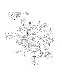 Mower Deck parts for Husqvarna Front-Engine Lawn Tractor 96043027600 from AppliancePartsPros.com
