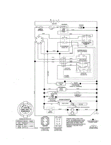 Schematc Diagram parts for Husqvarna Front-Engine Lawn Tractor 96043027600 from AppliancePartsPros.com